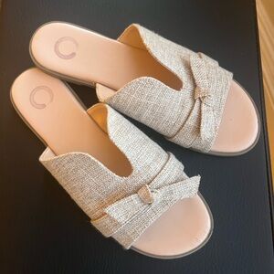 Linen sandals size 7.5! the perfect summer shoe